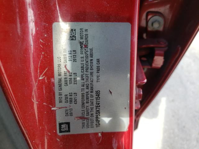 2014 BUICK VERANO 1G4PP5SK7E4115485