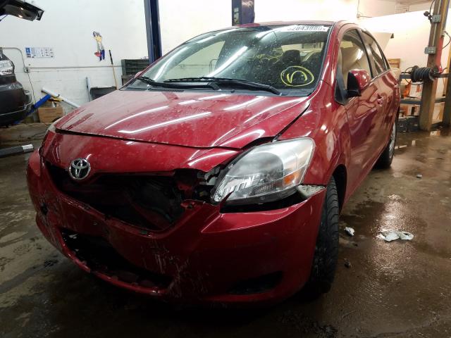 2012 TOYOTA YARIS JTDBT4K37CL038553