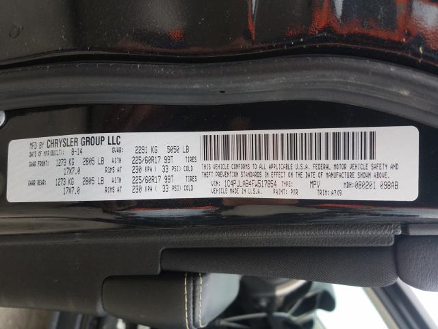 2015 JEEP CHEROKEE S 1C4PJLAB4FW517854