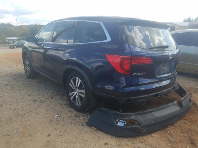 2016 HONDA PILOT EXL 5FNYF6H55GB031731