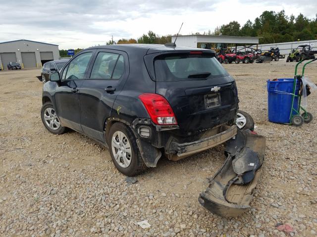 2016 CHEVROLET TRAX LS KL7CJKSB2GB539414