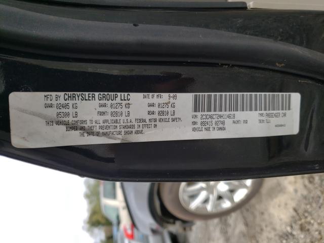 2010 CHRYSLER 300C 2C3CA6CT2AH114618