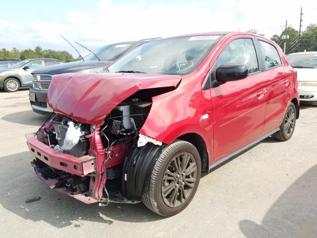2019 MITSUBISHI MIRAGE LE ML32A5HJ8KH012842