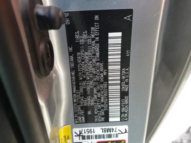 2011 TOYOTA SEQUOIA SR 5TDZY5G11BS031883