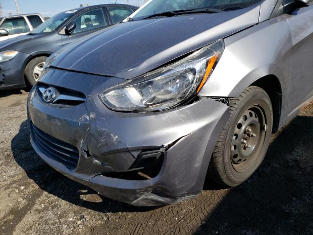 2014 HYUNDAI ACCENT GLS KMHCT4AE8EU767287