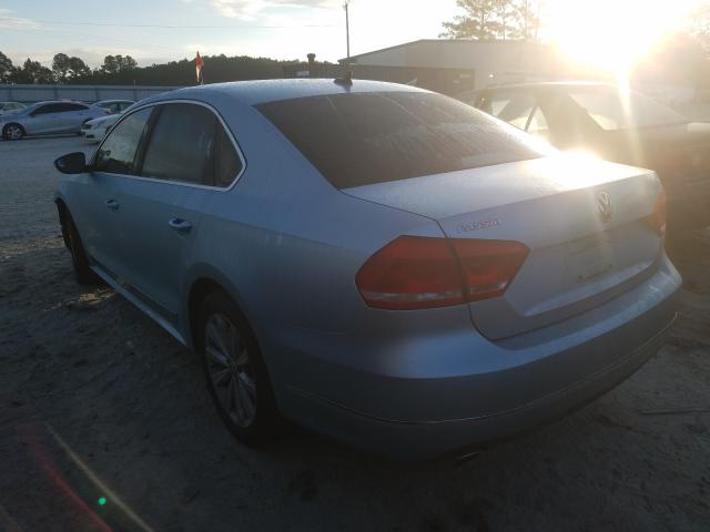 2012 VOLKSWAGEN PASSAT SEL 1VWCH7A3XCC056955