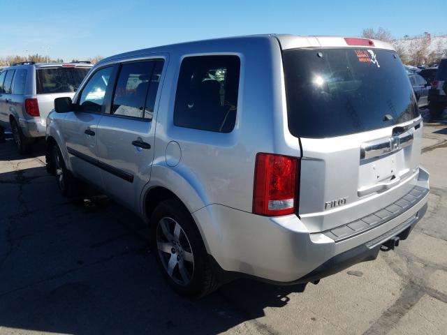 2012 HONDA PILOT LX 5FNYF4H27CB001943