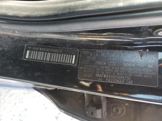 2013 KIA FORTE KNAFW4A3XD5688250