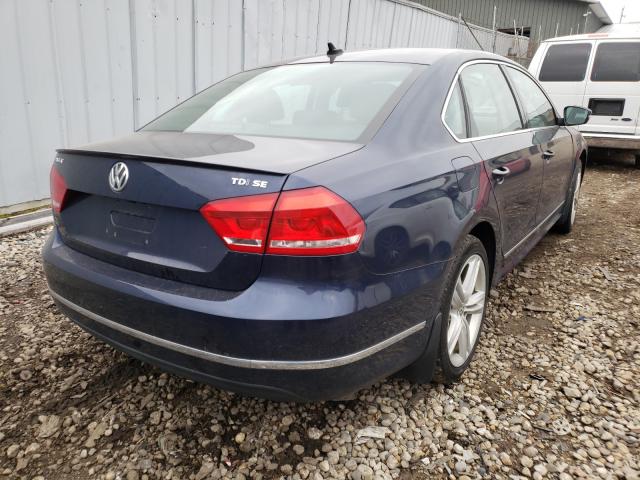 2014 VOLKSWAGEN PASSAT SE 1VWBN7A34EC109088