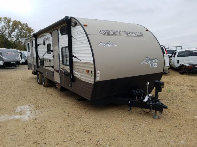 Salvage cars for sale from Copart Kansas City, KS: 2016 Wildwood Grey Wolf