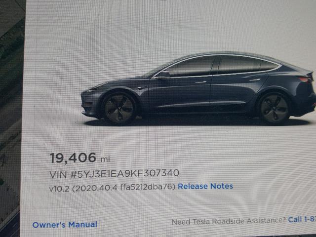 2019 TESLA MODEL 3 5YJ3E1EA9KF307340