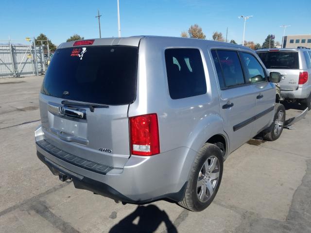 2012 HONDA PILOT LX 5FNYF4H27CB001943