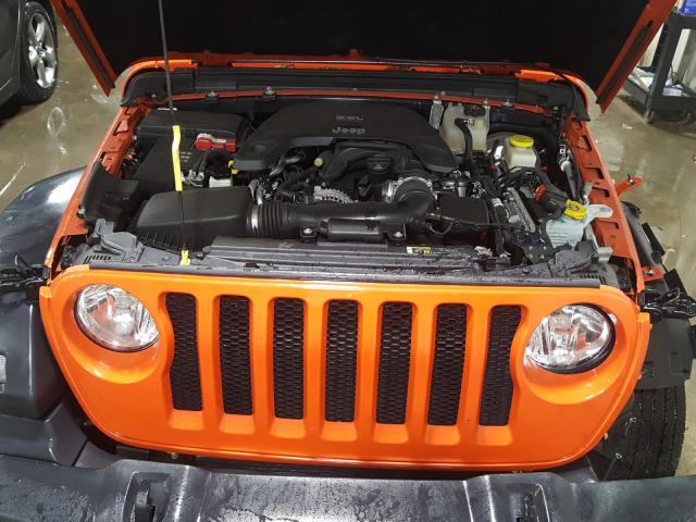 2019 JEEP WRANGLER S 1C4HJXDG1KW546273