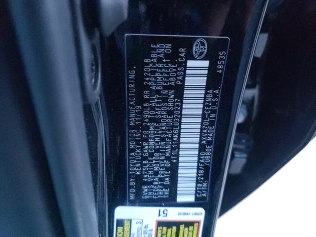 2020 TOYOTA CAMRY LE 4T1L11AK6LU320237