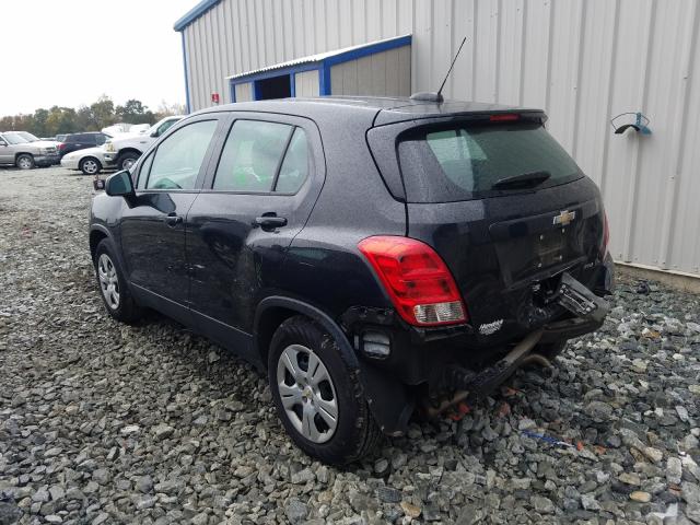 2016 CHEVROLET TRAX LS KL7CJKSB3GB731778