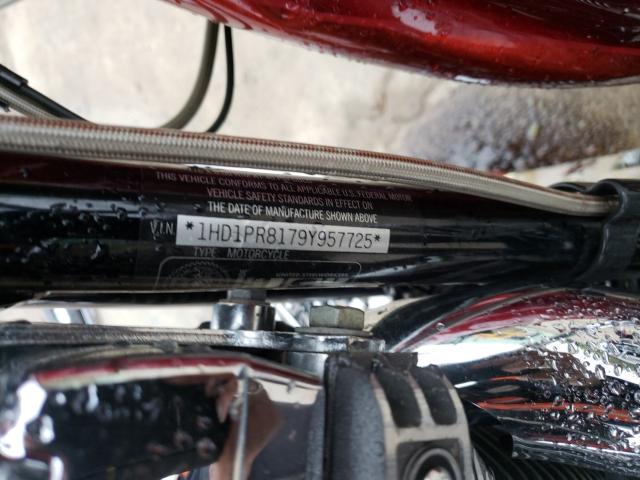 2009 HARLEY-DAVIDSON FLHTCUSE4 1HD1PR8179Y957725
