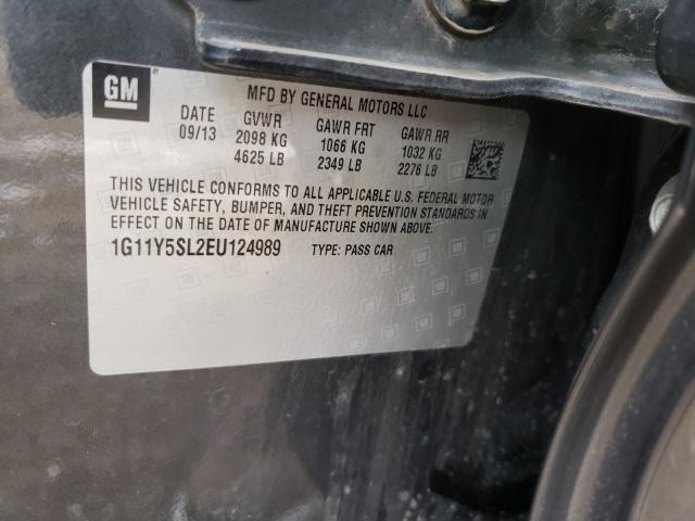 2014 CHEVROLET IMPALA LS 1G11Y5SL2EU124989