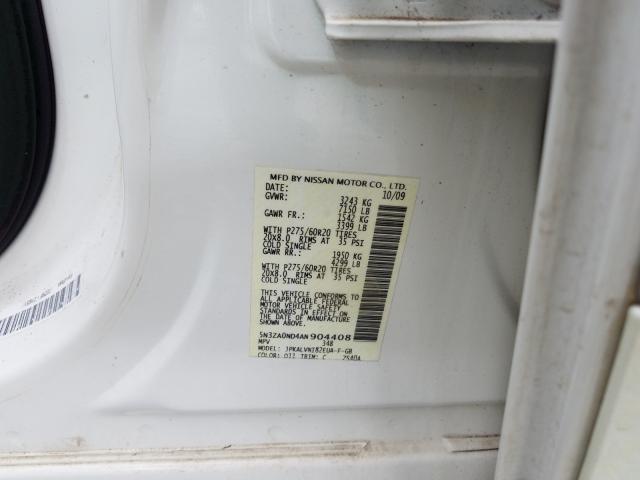 2010 INFINITI QX56 5N3ZA0ND4AN904408