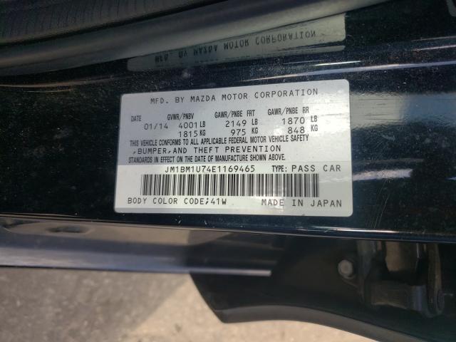 2014 MAZDA 3 JM1BM1U74E1169465