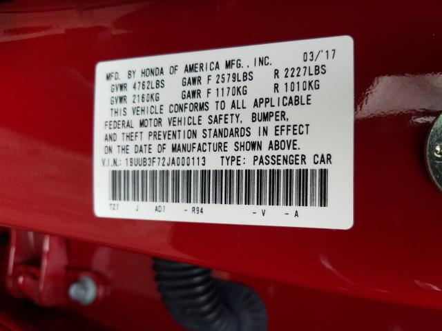 2018 ACURA TLX ADVANC 19UUB3F72JA000113