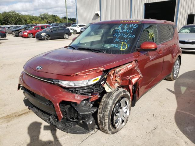 2020 KIA SOUL LX KNDJ23AU6L7116655