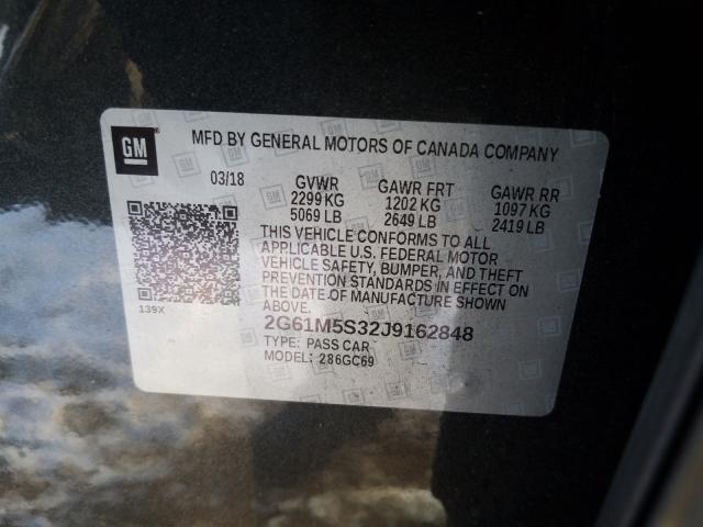 2018 CADILLAC XTS LUXURY 2G61M5S32J9162848