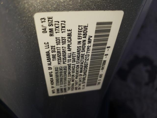 2013 HONDA ODYSSEY EX 5FNRL5H62DB071213