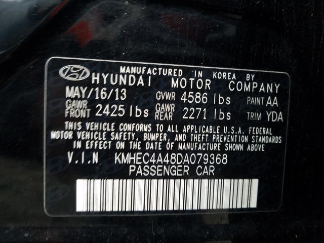 2013 HYUNDAI SONATA HYB KMHEC4A48DA079368