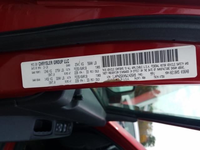 2010 JEEP LIBERTY SP 1J4PN2GKXAW142609