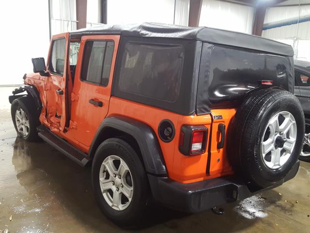 2019 JEEP WRANGLER S 1C4HJXDG1KW546273