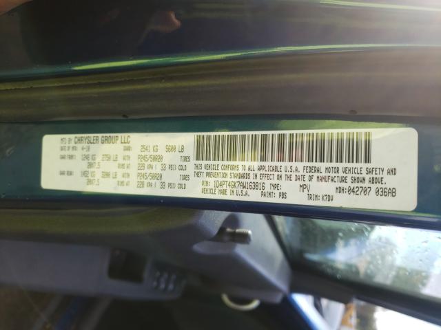 2010 DODGE NITRO HEAT 1D4PT4GK7AW163816