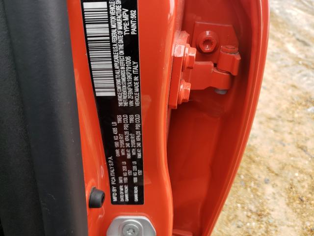 2019 FIAT 500X POP ZFBNFYA19KP791006