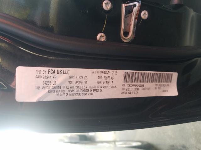 2015 DODGE DART SE 1C3CDFAA0FD433206