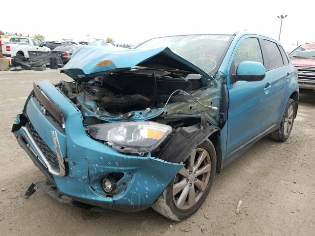 2014 MITSUBISHI OUTLANDER 4A4AP3AU1EE027844