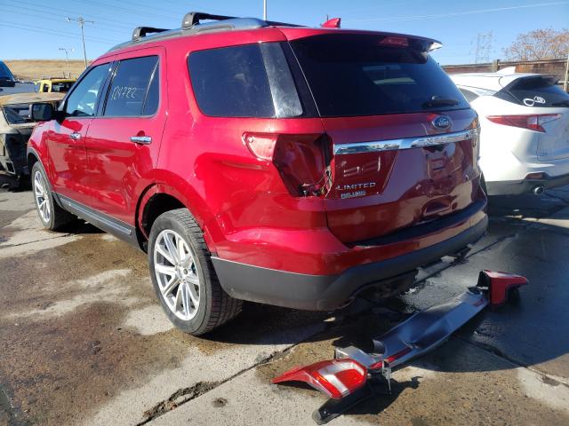 2016 FORD EXPLORER L 1FM5K8F88GGA37838