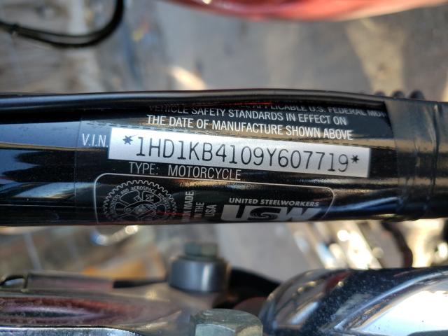 2009 HARLEY-DAVIDSON FLHX 1HD1KB4109Y607719