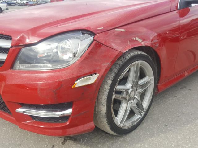 2013 MERCEDES-BENZ C 250 WDDGJ4HB5DF950842