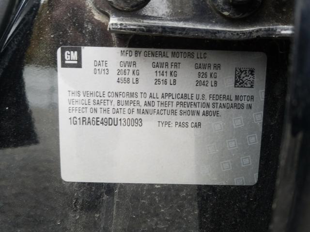 2013 CHEVROLET VOLT 1G1RA6E49DU130093