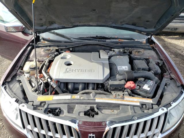 2012 LINCOLN MKZ HYBRID 3LNDL2L38CR831658