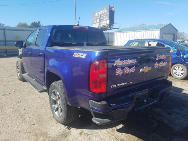 2017 CHEVROLET COLORADO Z 1GCGTDEN5H1257484