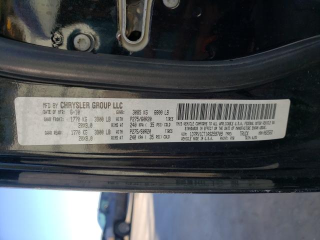 2010 DODGE RAM 1500 1D7RV1CT1AS259709