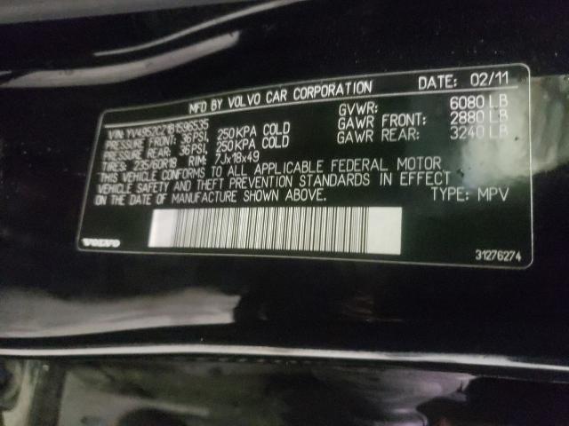 2011 VOLVO XC90 3.2 YV4952CZ1B1596535