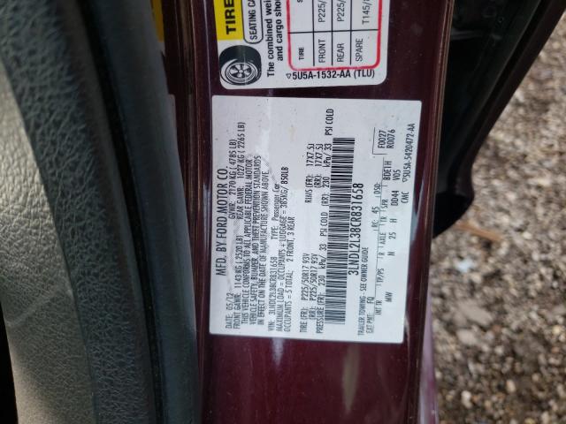 2012 LINCOLN MKZ HYBRID 3LNDL2L38CR831658