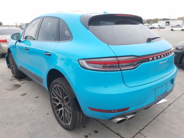 VIN WP1AB2A59LLB30204 2020 Porsche Macan, S no.3