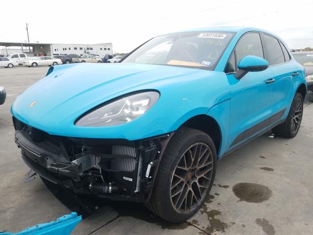 VIN WP1AB2A59LLB30204 2020 Porsche Macan, S no.2