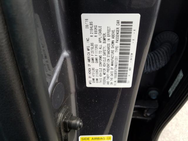2017 ACURA TLX TECH 19UUB3F57HA001251