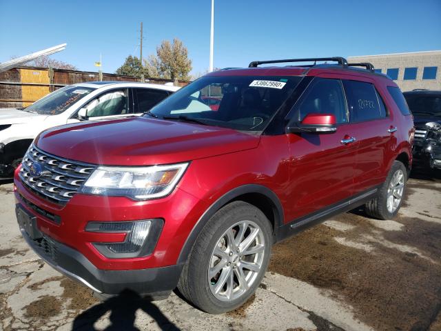 2016 FORD EXPLORER L 1FM5K8F88GGA37838