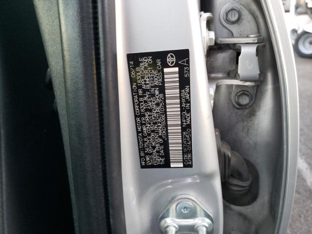 2014 TOYOTA PRIUS C JTDKDTB36E1075728