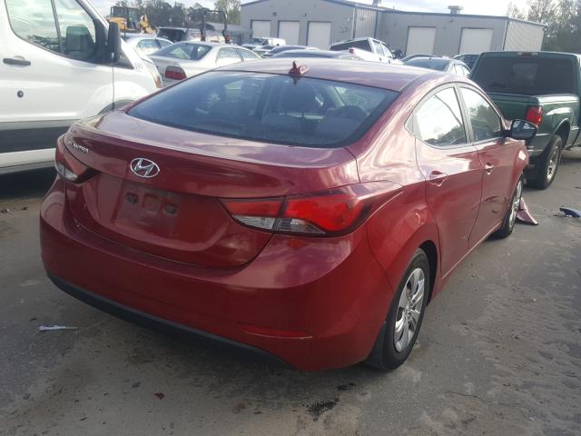 2016 HYUNDAI ELANTRA SE KMHDH4AE0GU648609