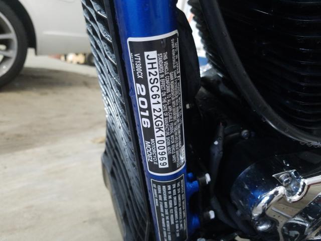 2016 HONDA VT1300 CX JH2SC612XGK100969